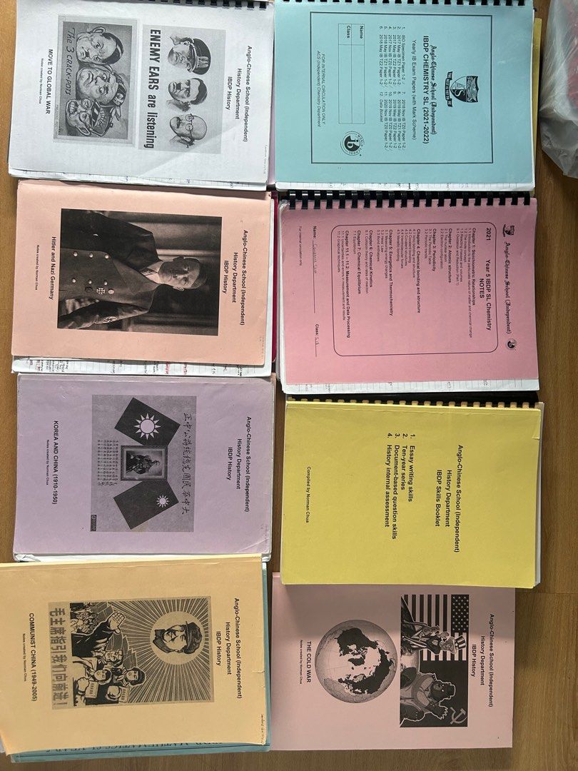 ibdp textbooks, notes, practice papers (acsi), Hobbies & Toys, Books ...