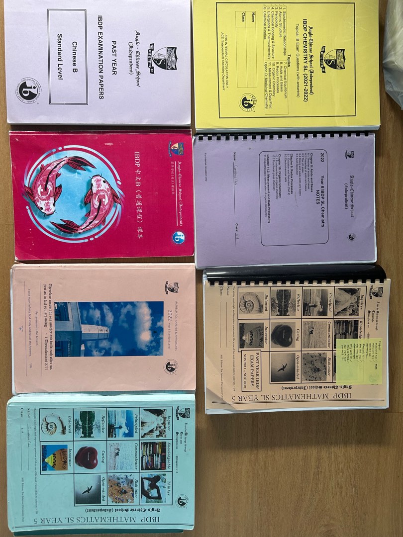 ibdp textbooks, notes, practice papers (acsi), Hobbies & Toys, Books ...