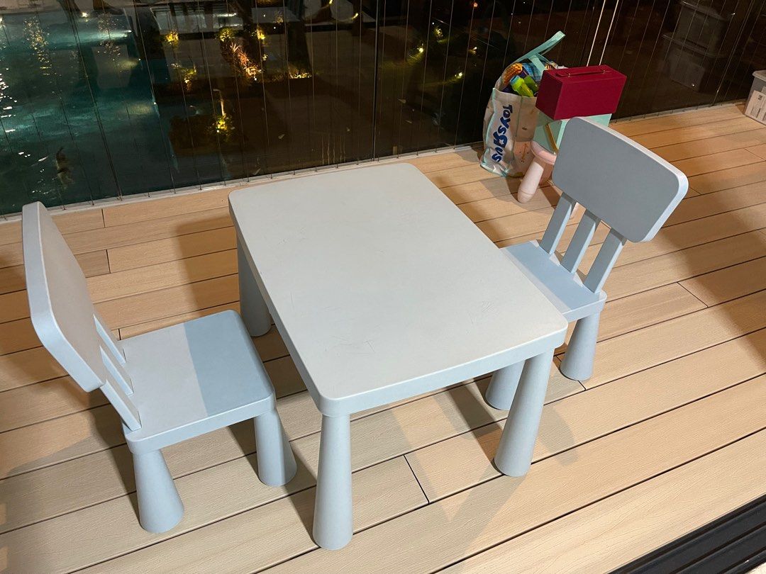 IKEA children table n 2 chairs, Babies & Kids, Baby Nursery & Kids