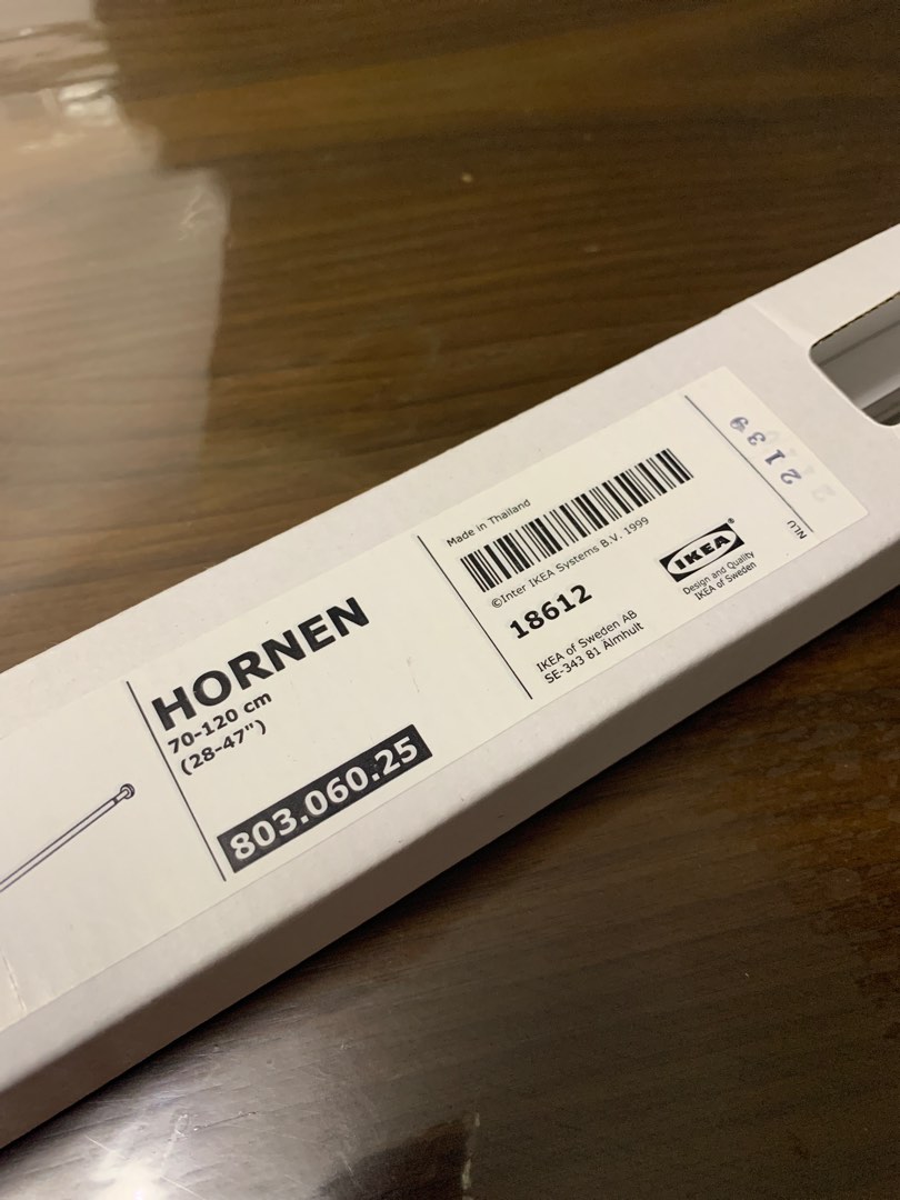 IKEA shower curtain rod, Furniture & Home Living, Bathroom & Kitchen