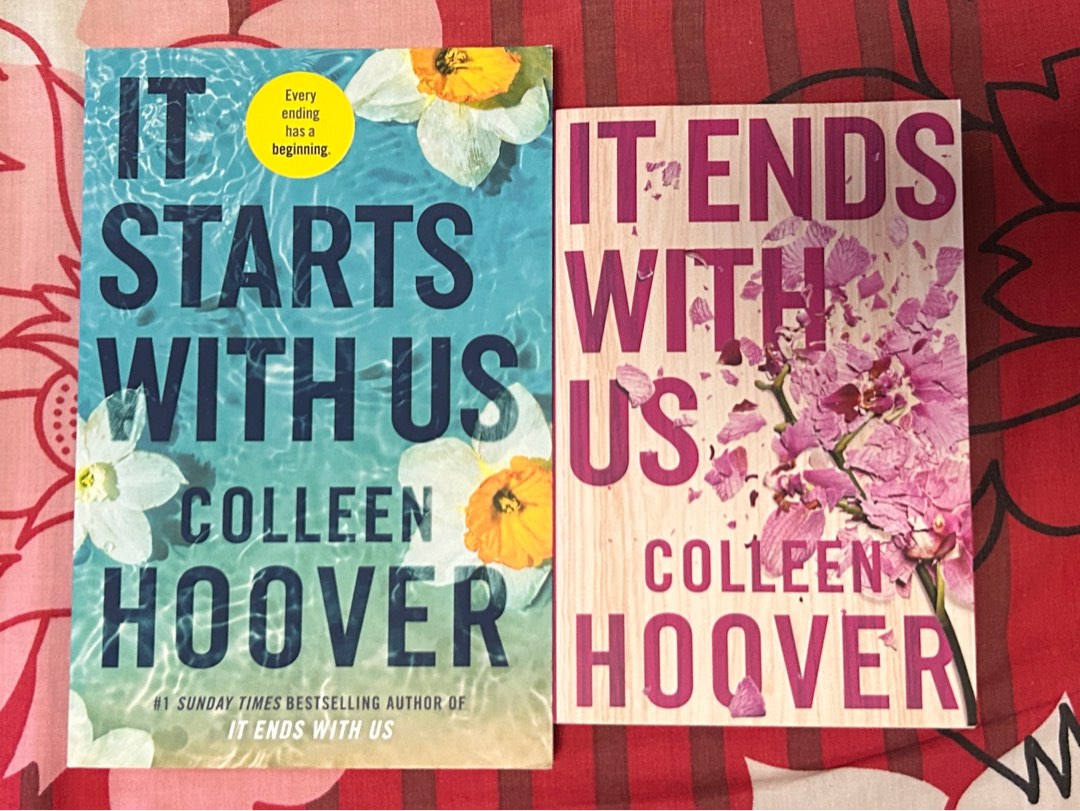 It ends with us + It starts with us - Colleen Hoover, Hobbies & Toys