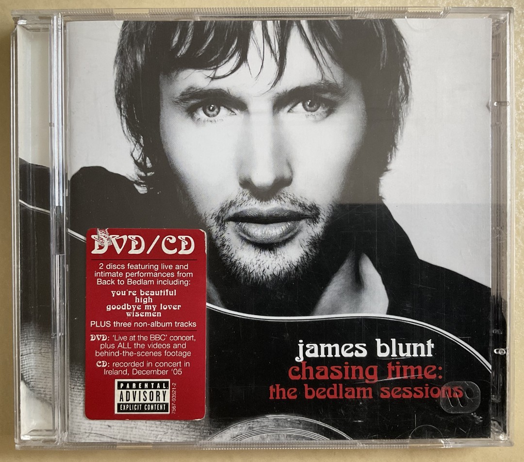 James Blunt: Chasing Time: The Beautiful Sessions, CD+DVD