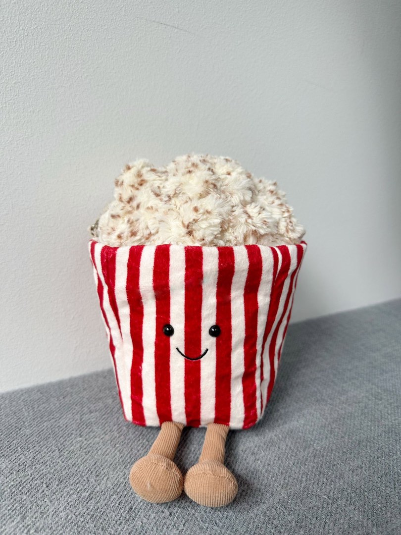 Jellycat Bag Amuseable Popcorn Bag, Hobbies & Toys, Toys & Games on