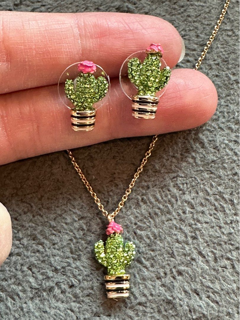 Kate spade sales cactus necklace