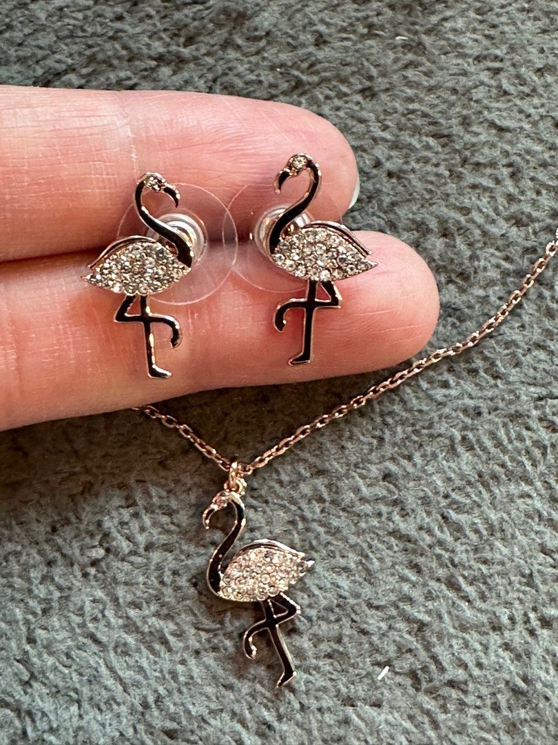 Kate spade clearance flamingo necklace