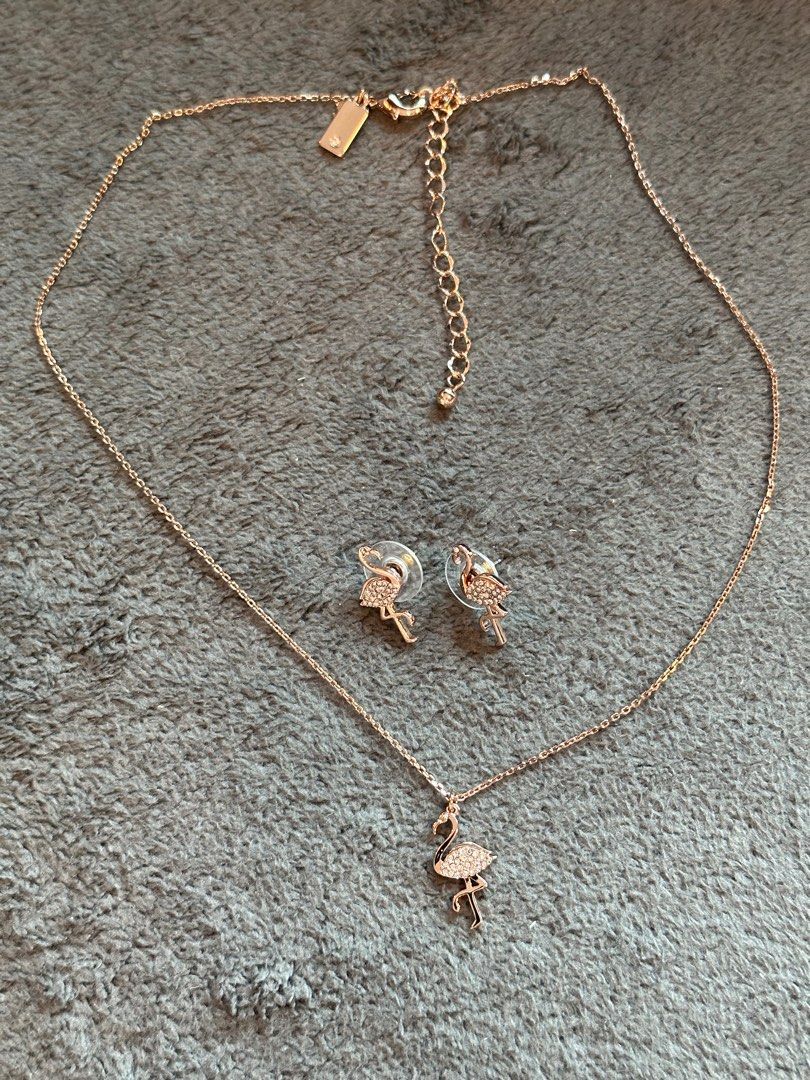 Kate spade flamingo jewelry discount