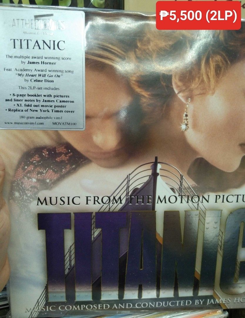 Katy Perry Prism/Titanic OST vinyl (Category: Vinyls) located in Manila. Submitted by ramonrobin.cruz (Listing ID 1248341217, Image 3). Description: Titanic OST (2LP) = ₱5,500 Katy Perry Prism (2LP) = ₱5,500 brand New sealed made in Canada.