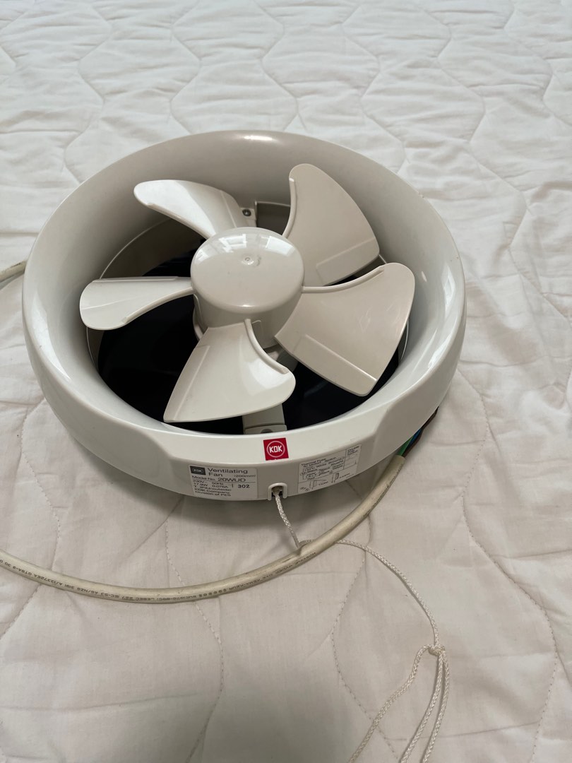 Kdk window mount ventilation fan, Furniture & Home Living, Lighting & Fans, Fans on Carousell