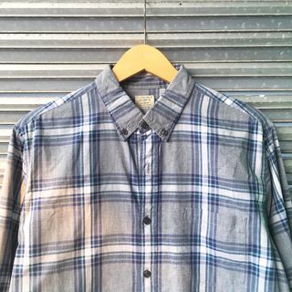 Kemeja J Crew Kotak Kotak