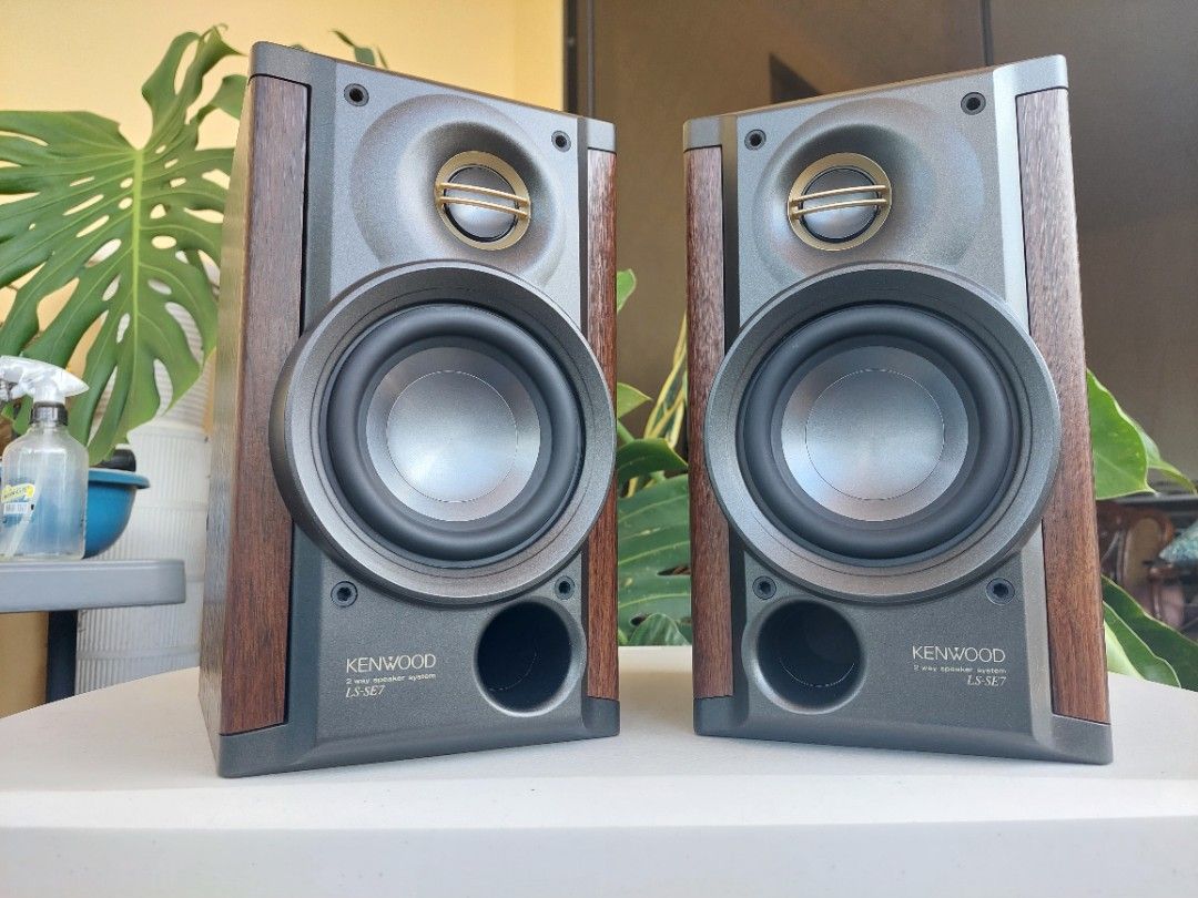 Kenwood Vintage Bookshelf Speaker, Audio, Soundbars, Speakers