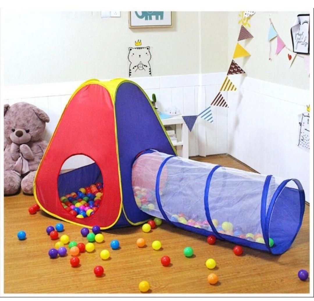 Kids Tent House Or Play Ground To Play With 50 Balls At Safe Place main image 0