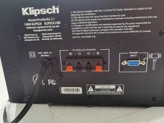 Klipsch Promedia 2.1 THX Speaker