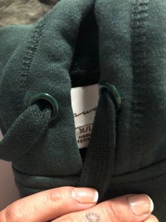 Ladies dark green matching set jogging hoodie and sweatpants