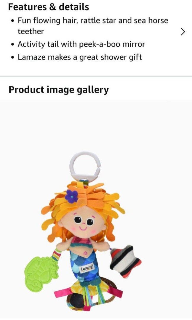 Lamaze mermaid discount