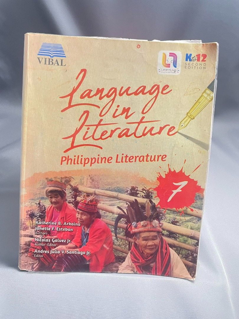 Language in Literature 7 : Philippine Literature on Carousell