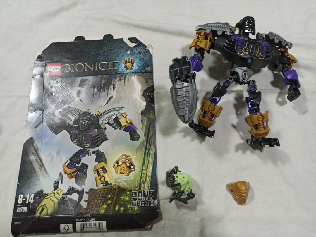 Lego Bionicle Onua Master of the Earth 70789 Hobbies Toys Toys