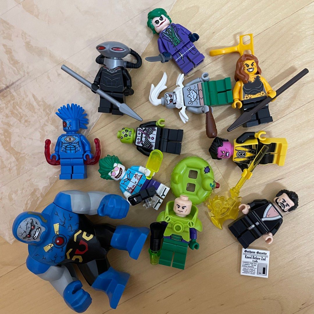 Lego dc deals villains minifigures