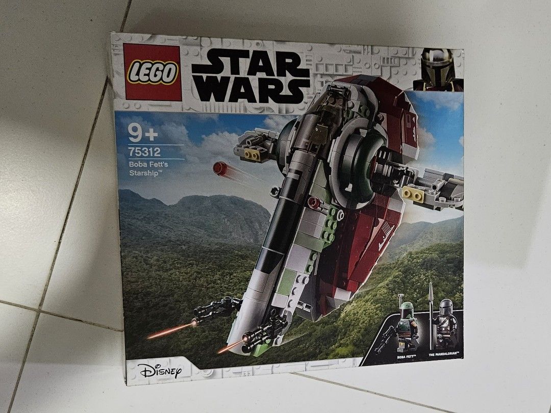 Boba fett spaceship lego deals