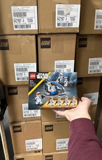 (原箱4盒$524)Lego Starwars 75359 332nd battle pack