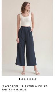 Leighton wide leg pants (TWL)