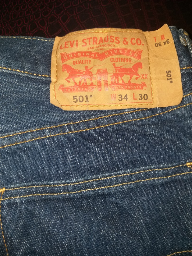 Levis 501 made in Mexico on Carousell