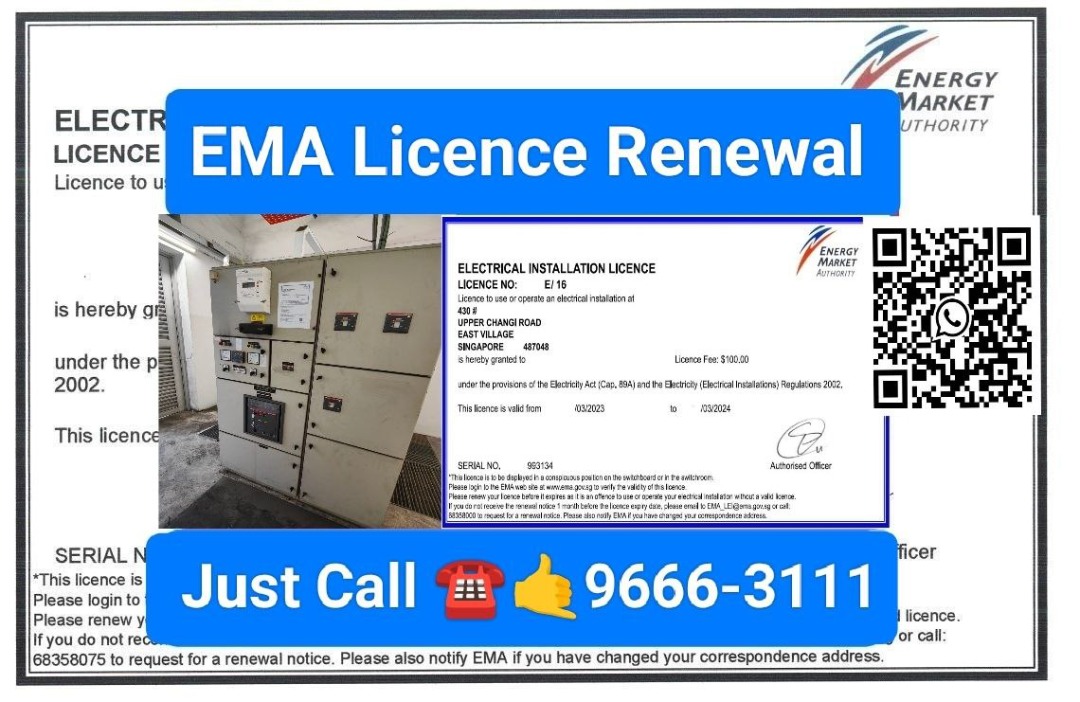 Renewing shop electrical license