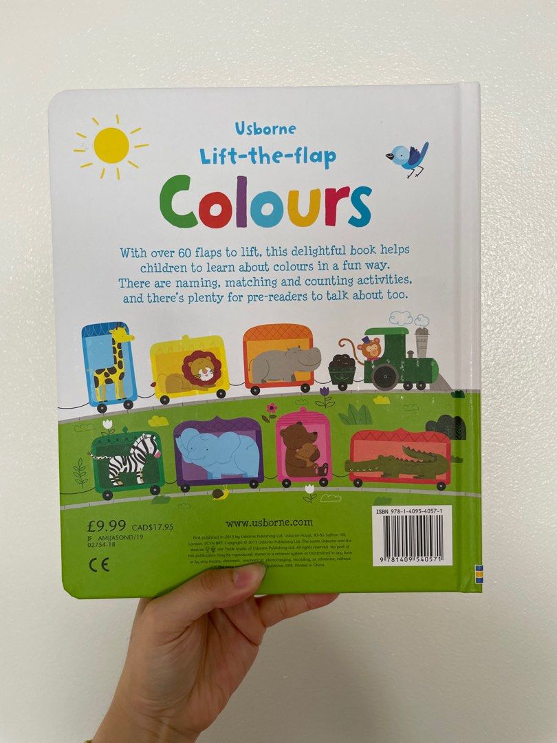 Lift The Flap Colours, Hobbies & Toys, Books & Magazines, Children's ...
