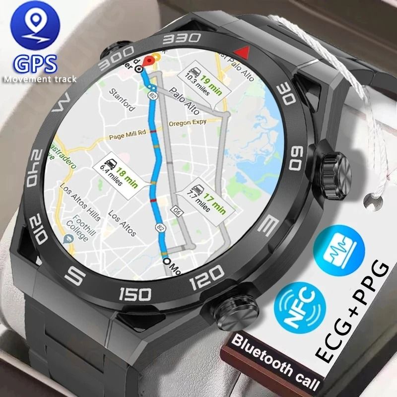 Smartwatch ecg shop ppg gps