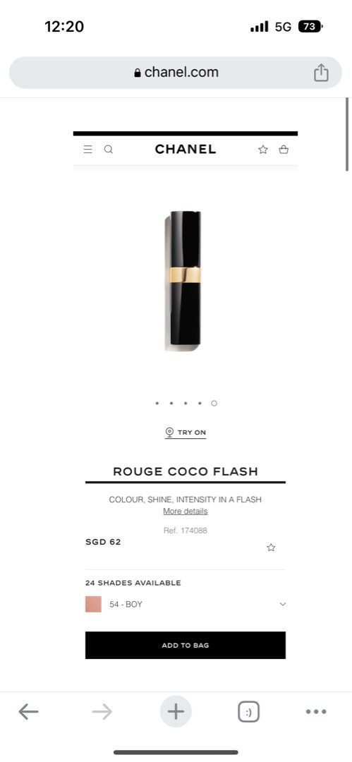 CHANEL ROUGE COCO FLASH Colour Shine Intensity in a flash - Compare Prices  & Where To Buy 