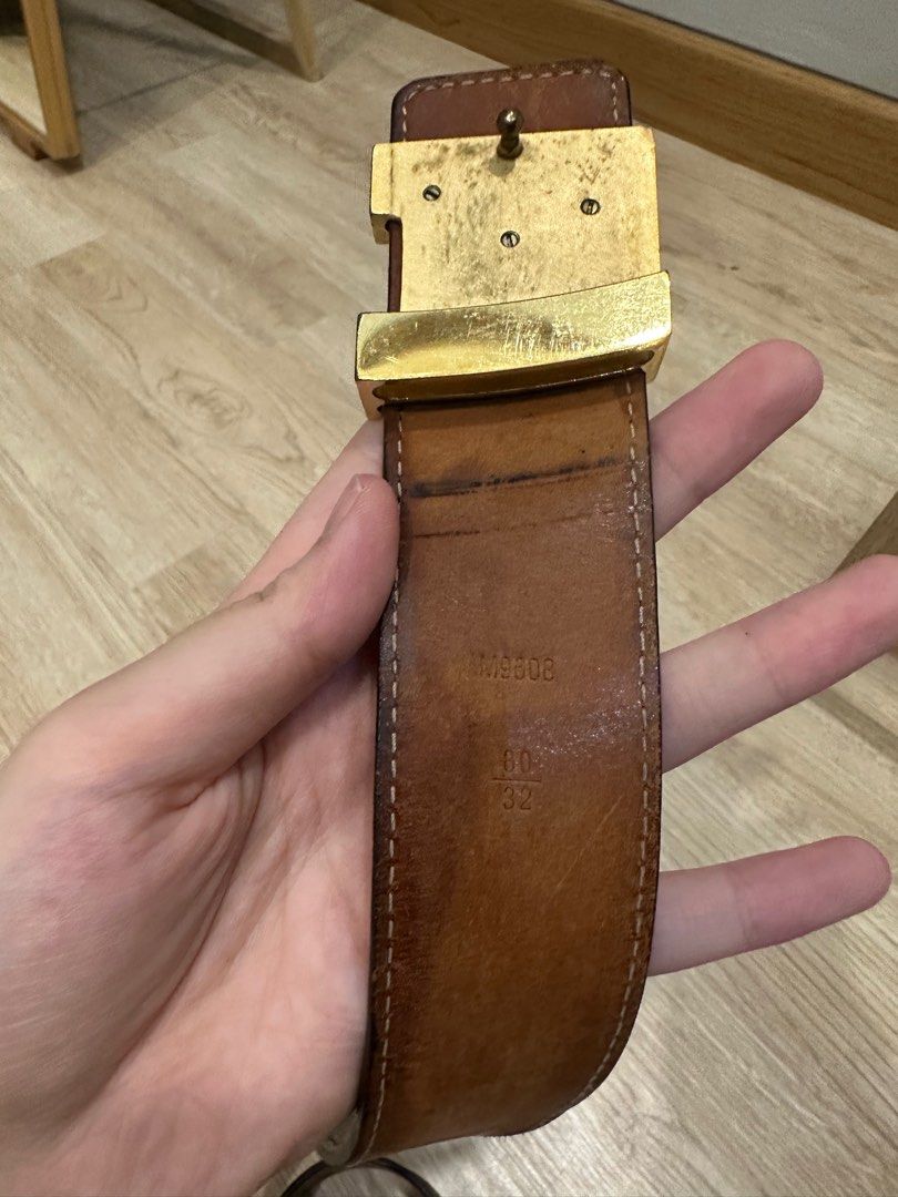 Louis vuitton belt back top