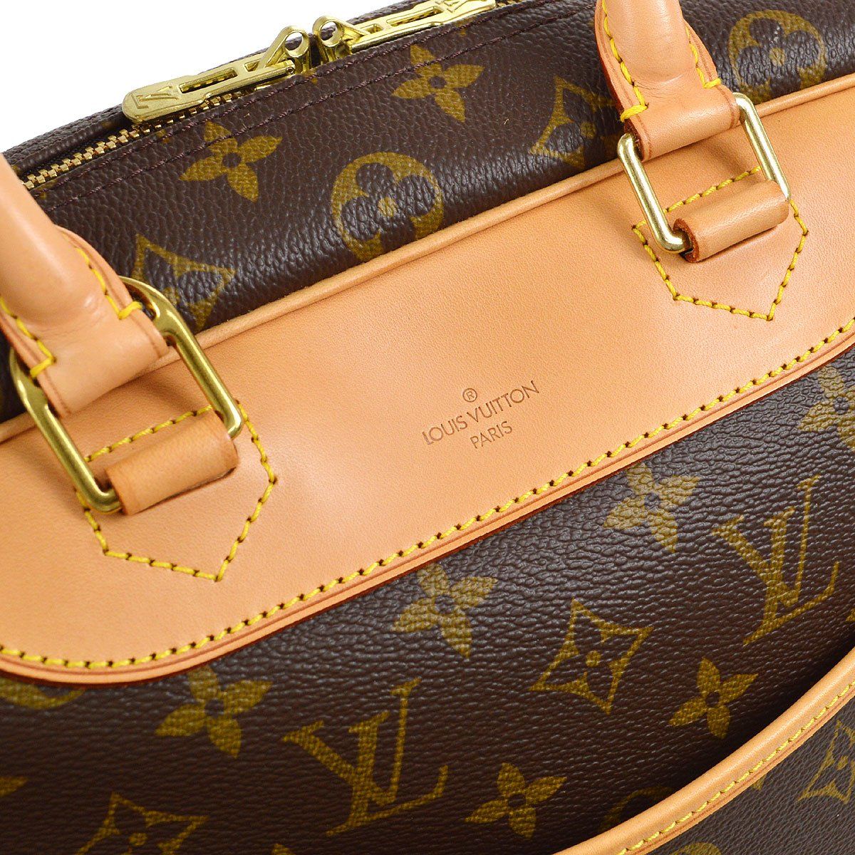 LOUIS VUITTON LOUIS VUITTON Deauville Boston Hand Bag M47270