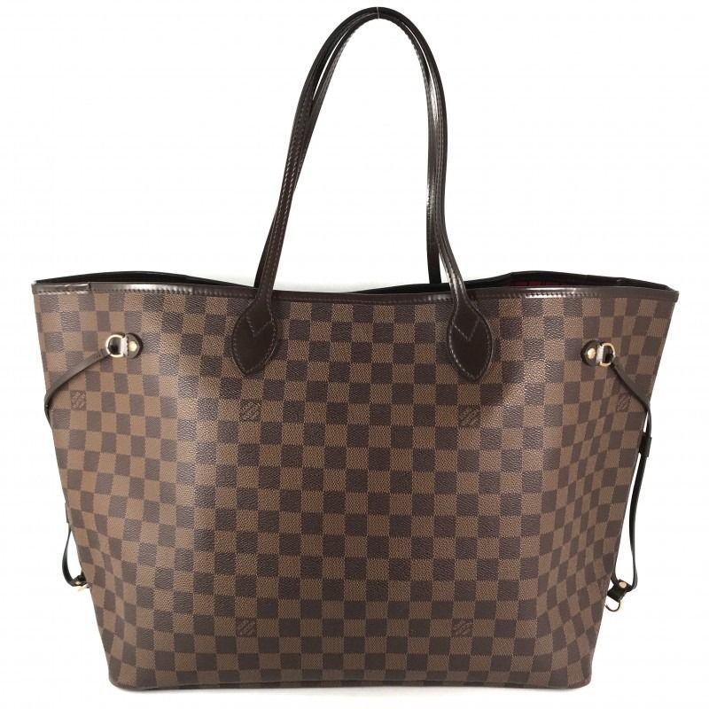 Lightly used LV Neverfull GM Damier Ebene, Luxury, Bags & Wallets on  Carousell