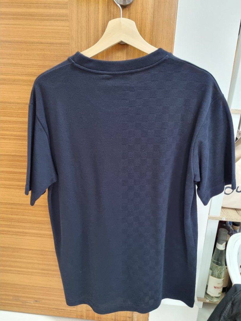 Louis Vuitton Half Damier Pocket T-Shirt 1A7XDY, Blue, XL