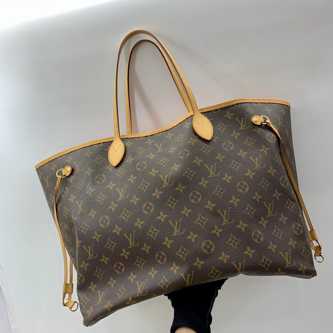 GM neverfull lv original bundle limited edition size!, Luxury, Bags &  Wallets on Carousell