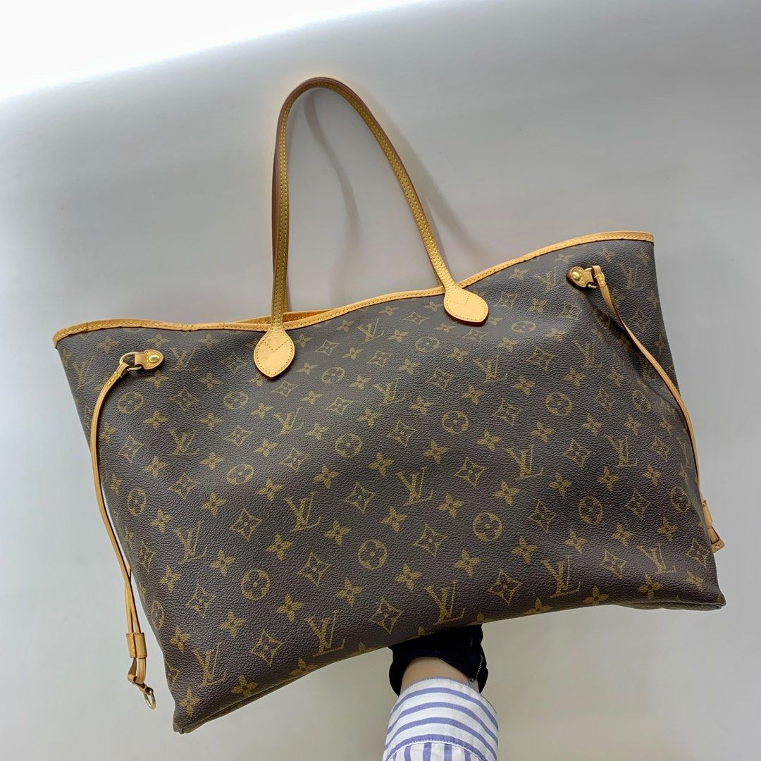 LOUIS VUITTON M40157 MONOGRAM NEVERFULL GM SHOULDER BAG 237025769 @,  Luxury, Bags & Wallets on Carousell