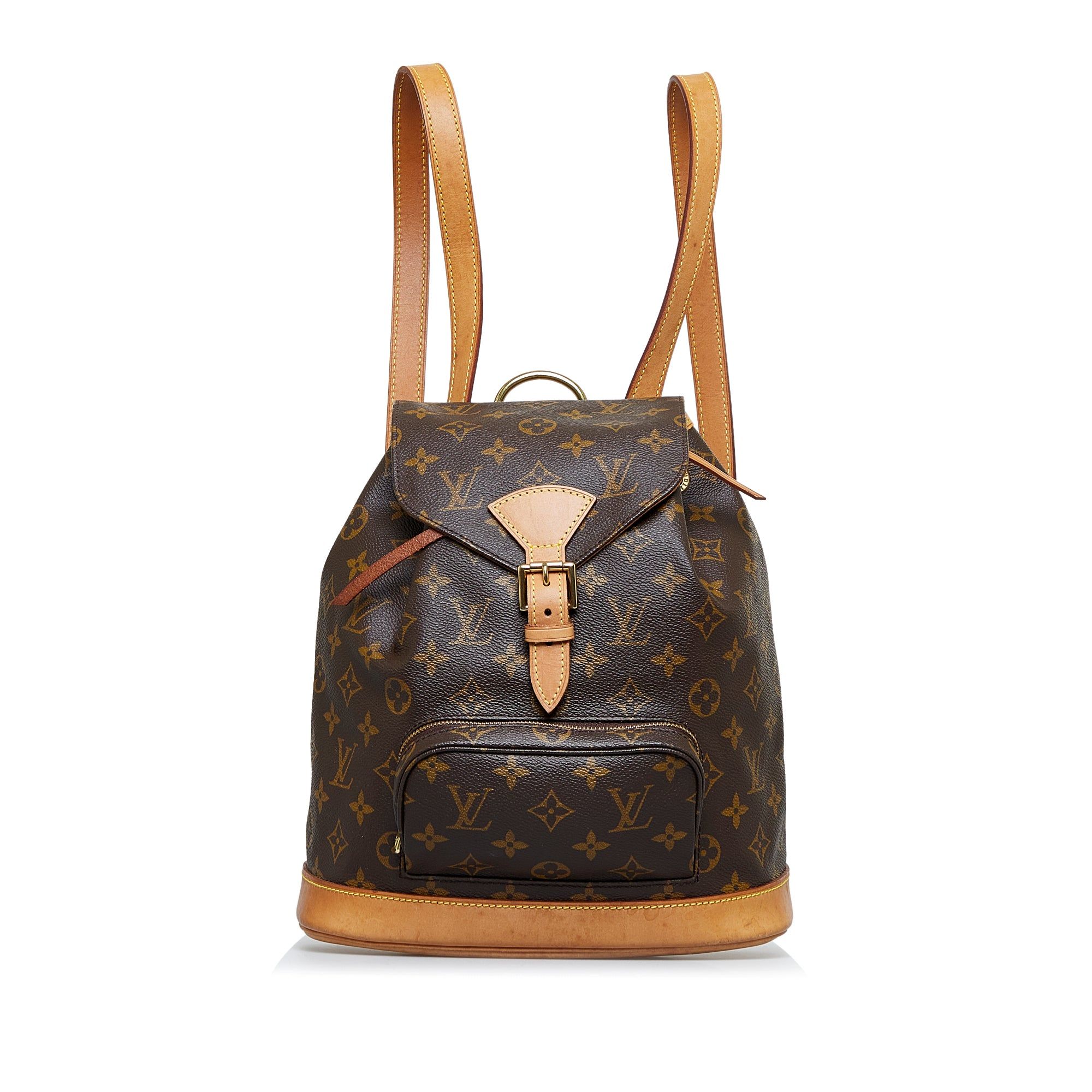 Louis Vuitton Backpack Montsouris, Luxury, Bags & Wallets on Carousell