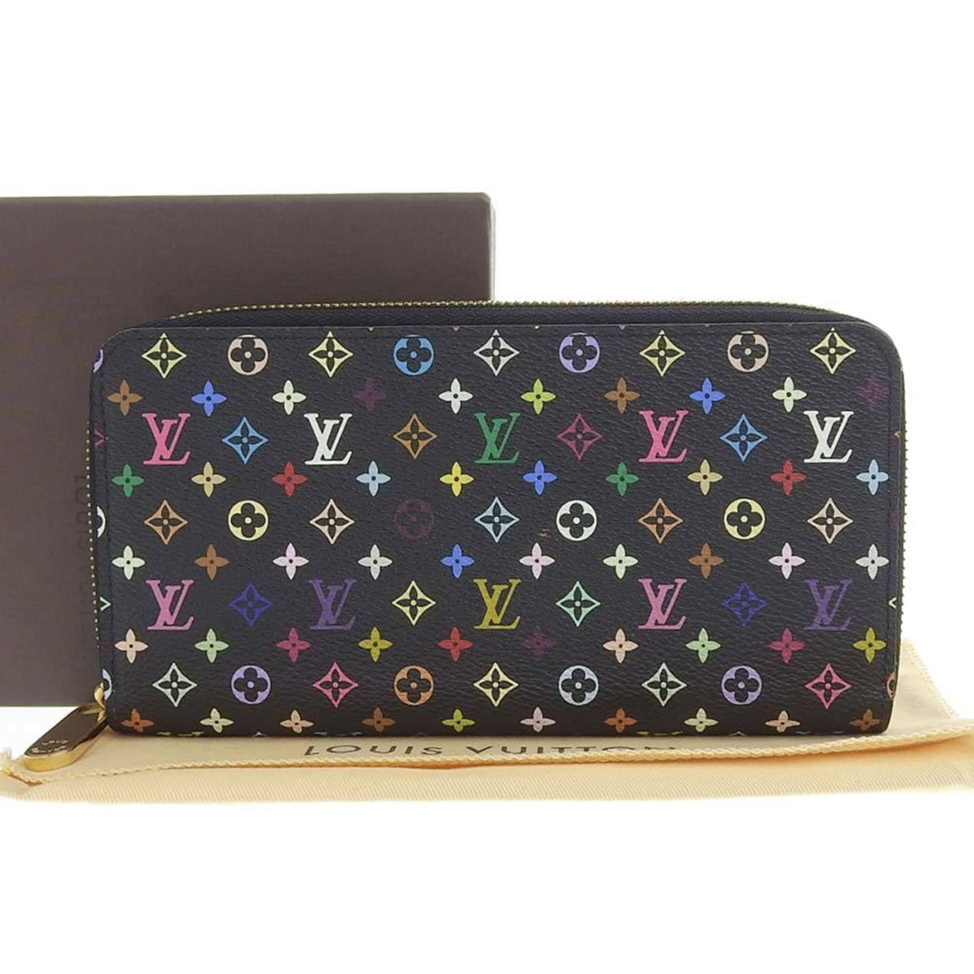 AUTHENTIC LOUIS VUITTON Multicolor Zippy Coin Purse Black, Luxury, Bags &  Wallets on Carousell