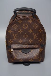 Replica Louis Vuitton M45502 Montsouris BB Backpack in Classic Monogram  Canvas and Black Cowhide Leather