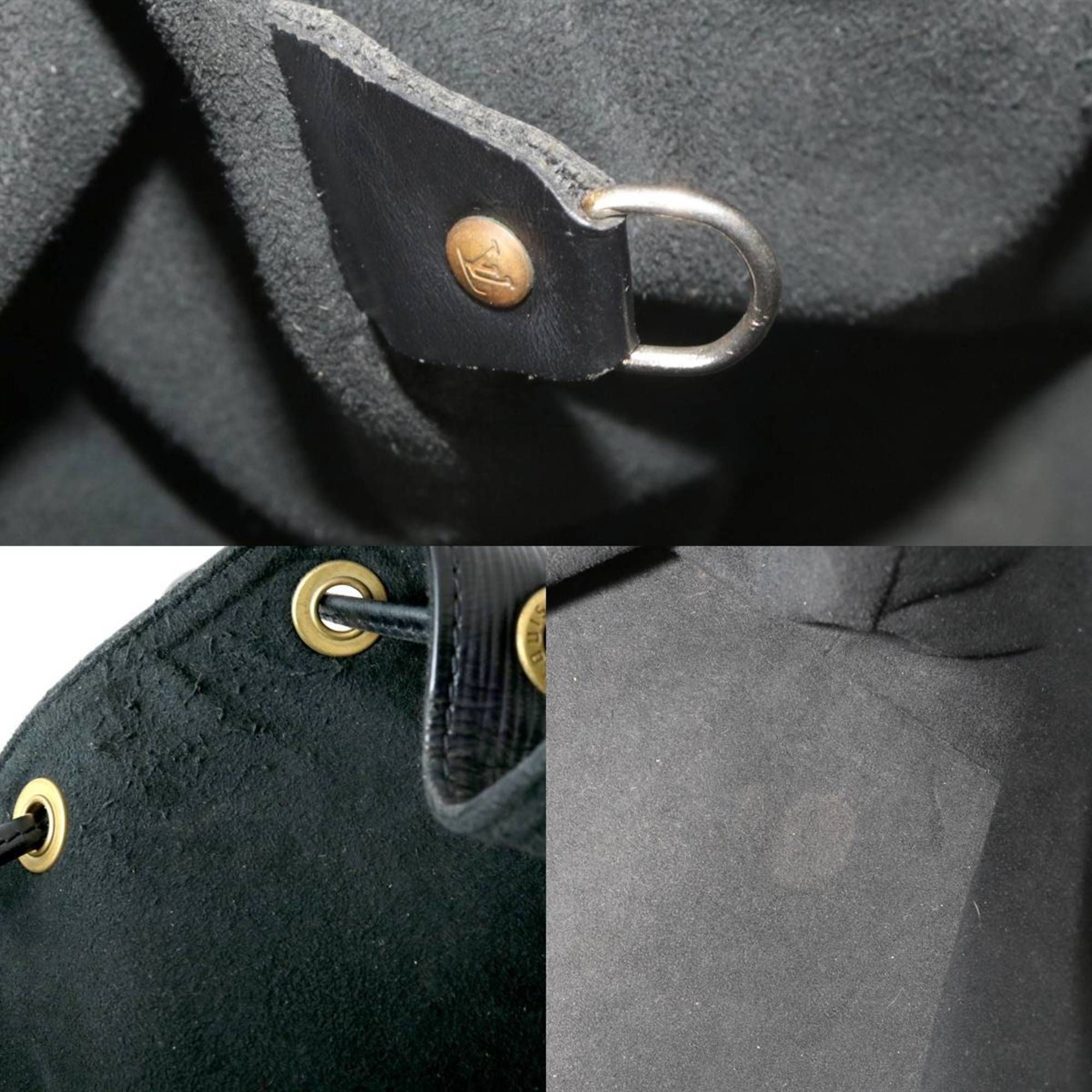 LOUIS VUITTON Epi Petit Noe Shoulder Bag Black M44102 LV Auth 47971 Leather  ref.994832 - Joli Closet