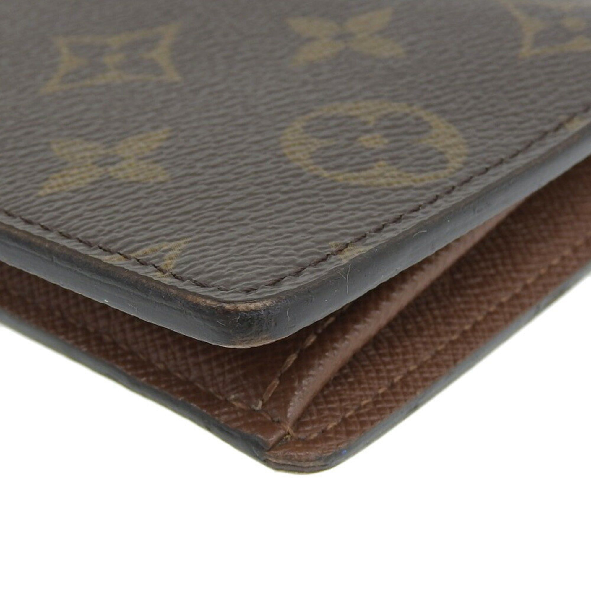 LOUIS VUITTON LOUIS VUITTON Portefeuille clea wallet M80817 Mahina leather  Beige Galet Used LV M80817