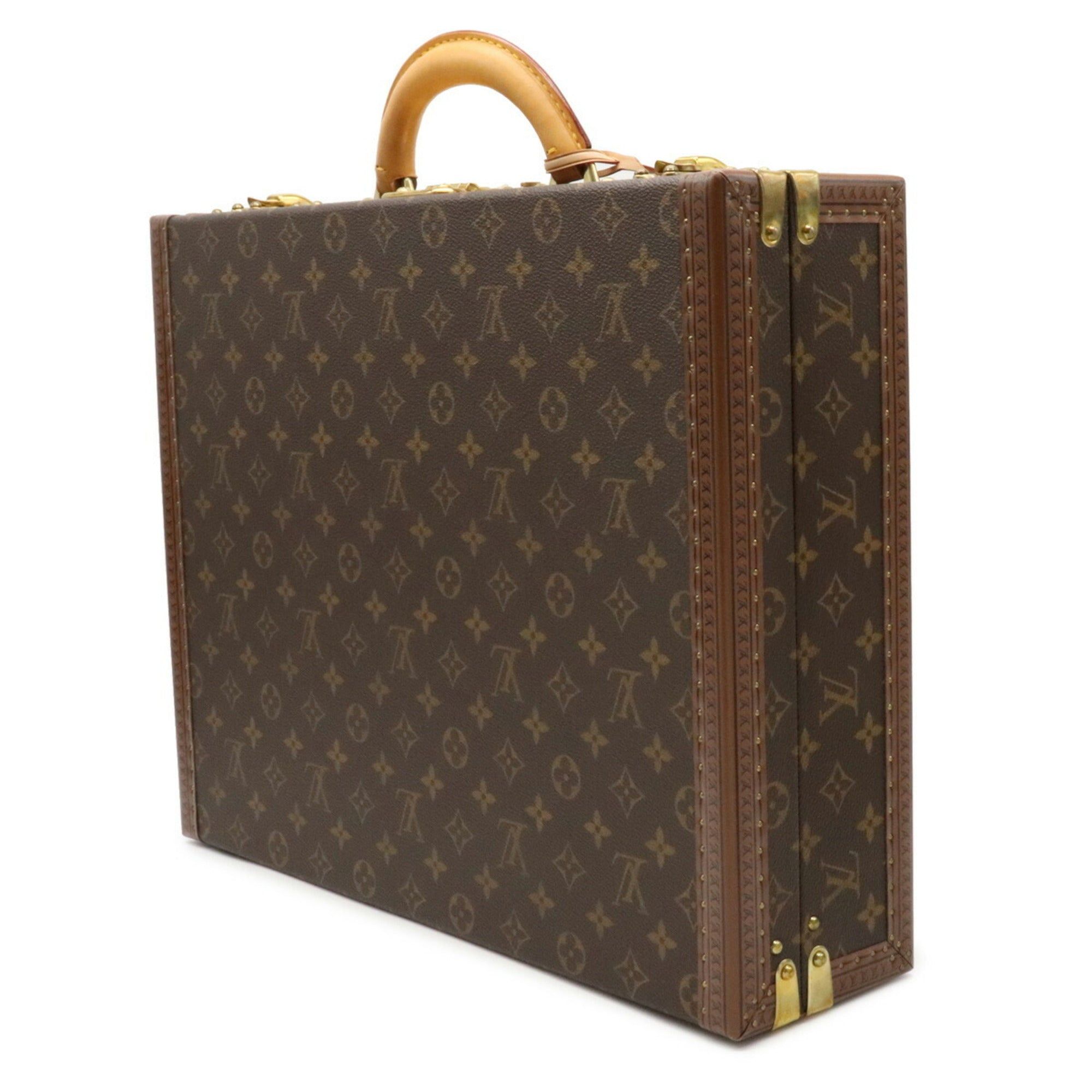 LOUIS VUITTON M53012 President Briefcase Brown Monogram canvas mens