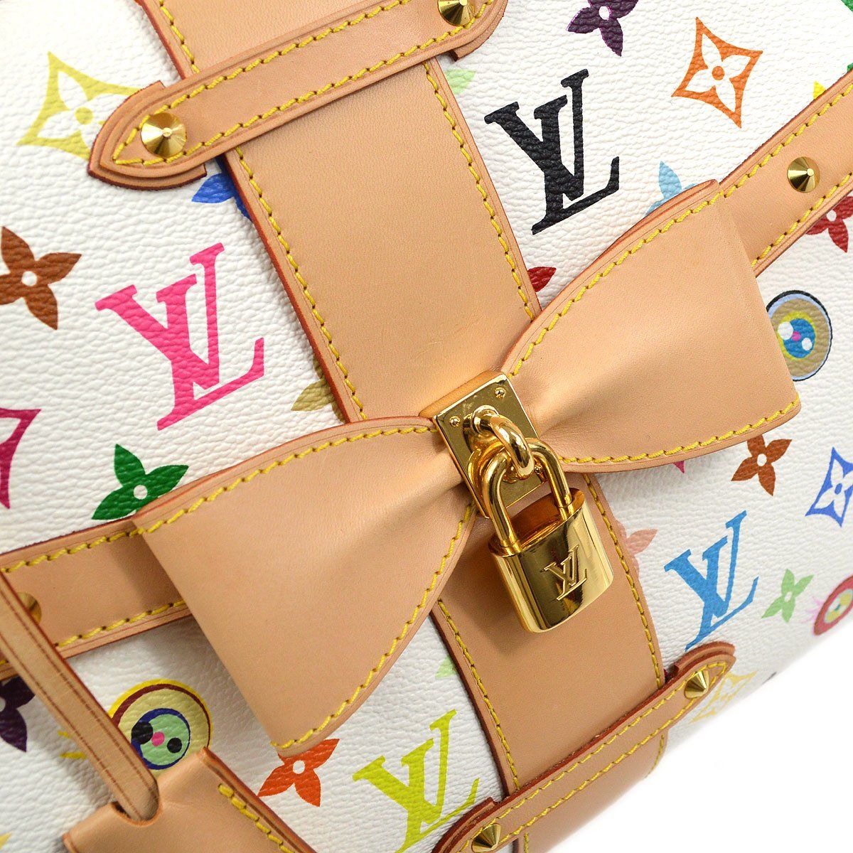 AUTHENTIC LOUIS VUITTON M92053 Eye Love You I love Monogram Sack