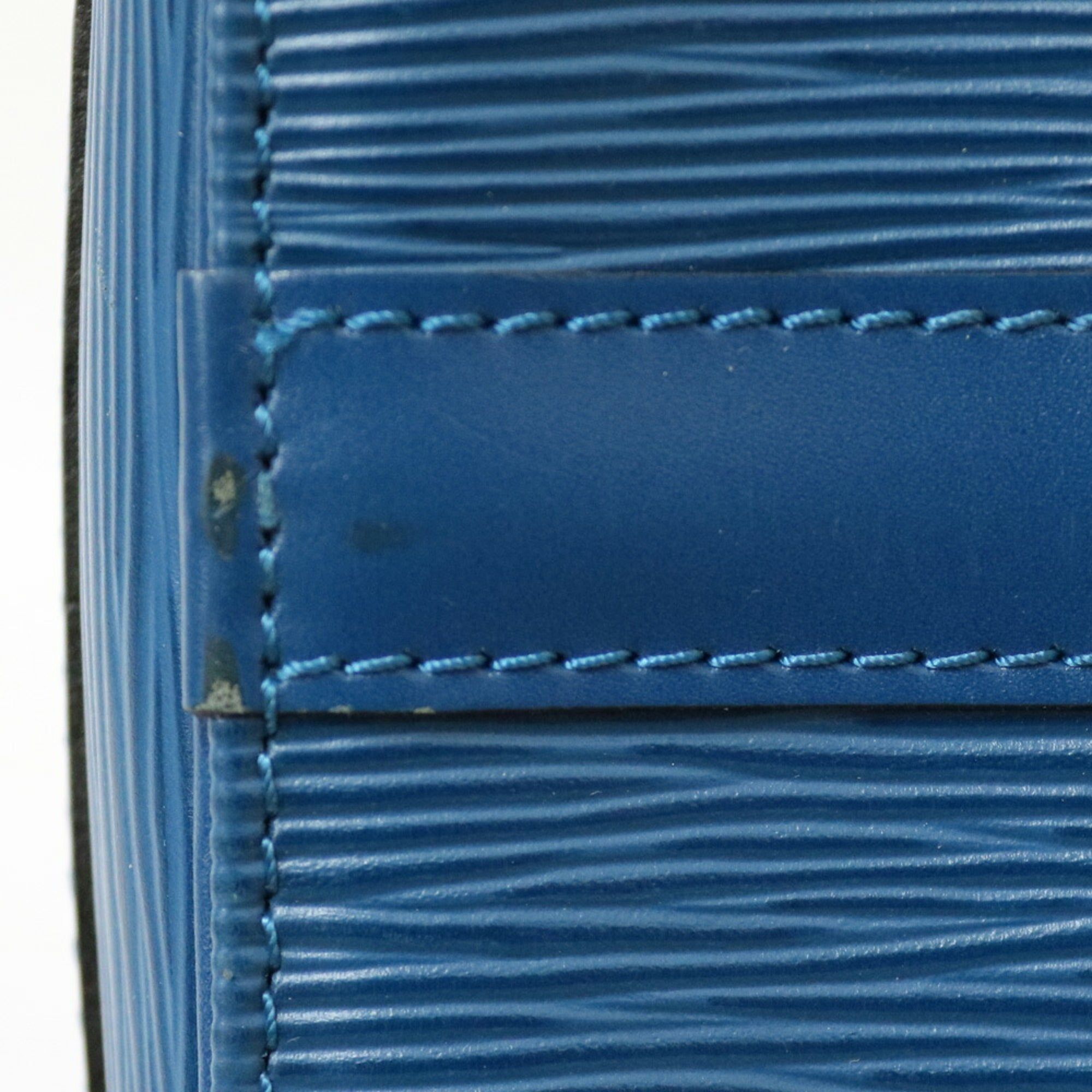 LOUIS VUITTON Handbag M43005 Speedy 30 Epi Leather blue Women Used