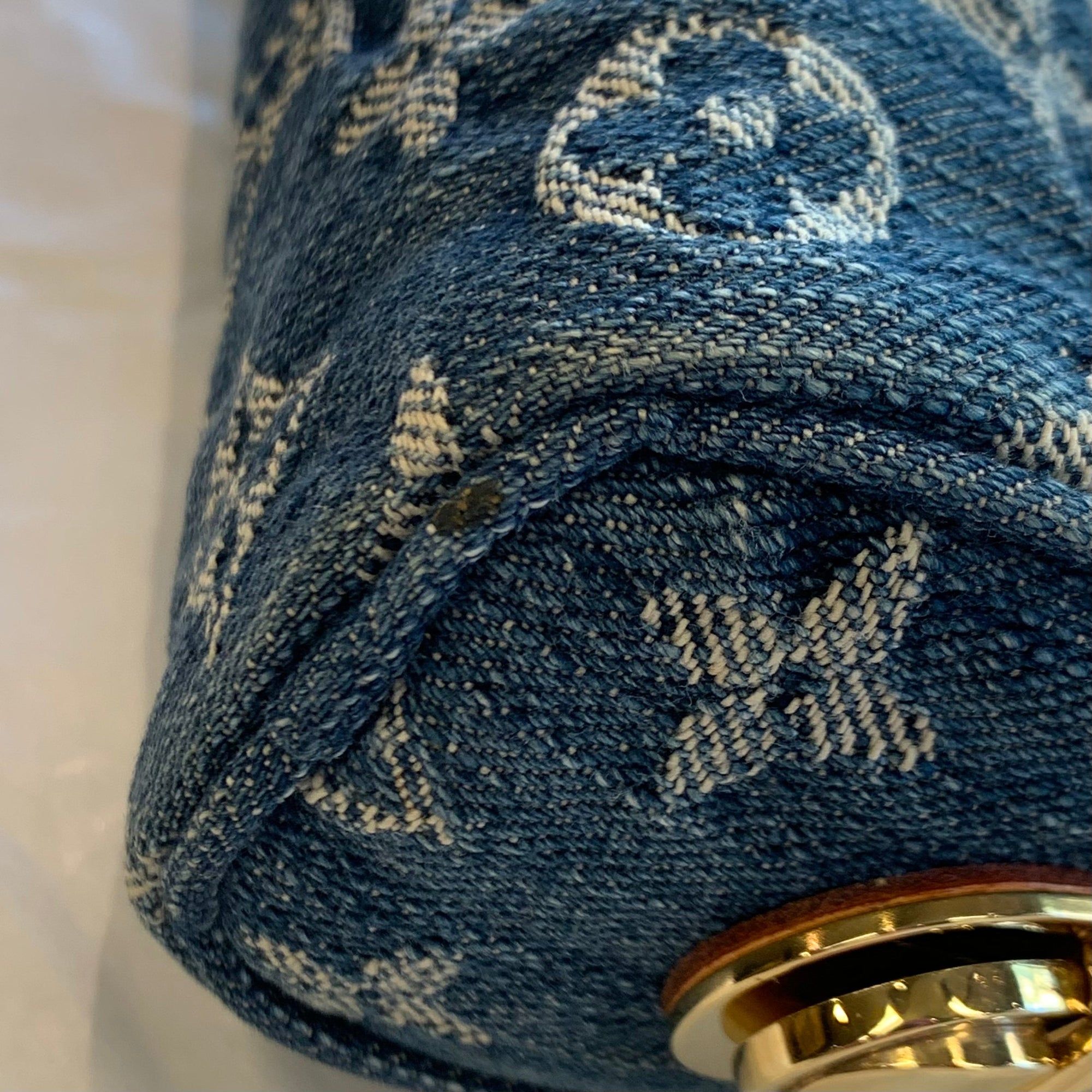 Louis Vuitton Vintage - Monogram Denim Trousse Speedy PM Bag