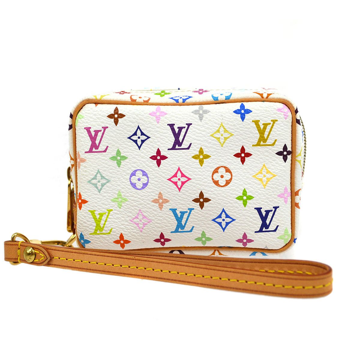 LV Louis Vuitton multi colour wapity pouch, Luxury, Bags & Wallets on  Carousell
