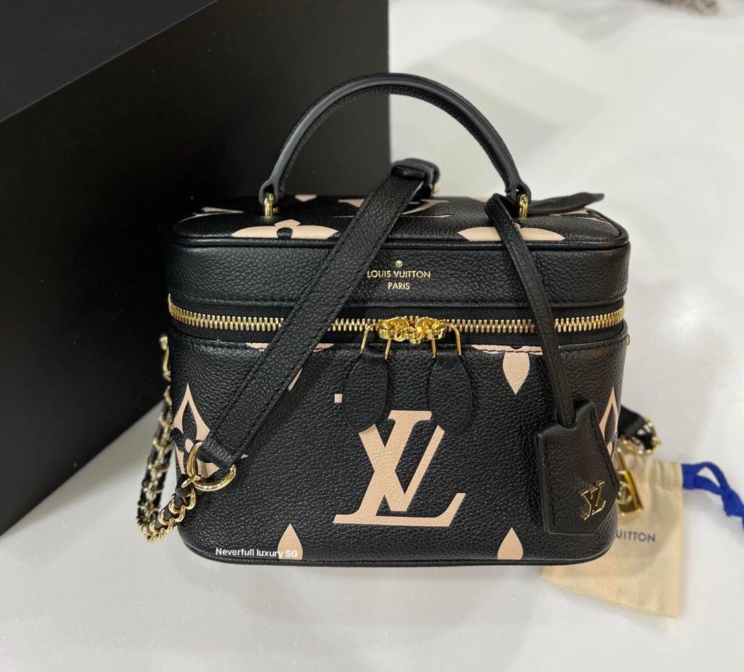 Louis Vuitton Bumbag Monogram Empreinte Creme in Grained Leather