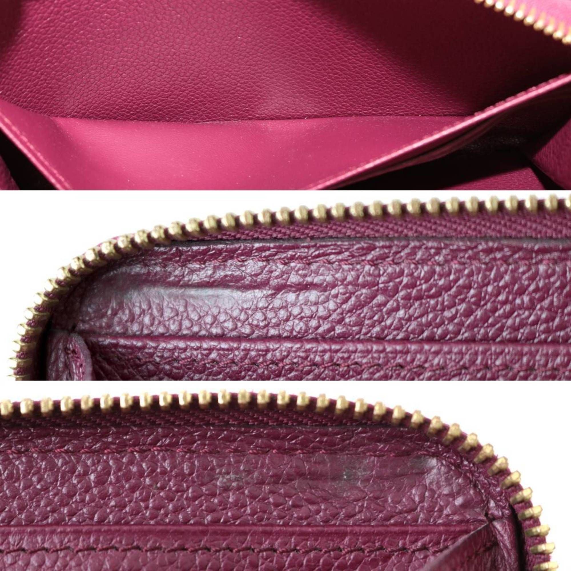 Louis Vuitton Clemence Berry Monogram Long Zippy Wallet