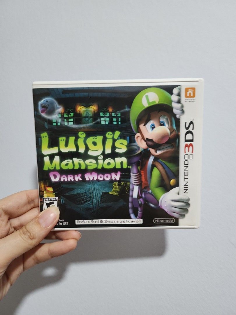 Luigi's Mansion Dark Moon 3DS, Video Gaming, Video Games, Nintendo