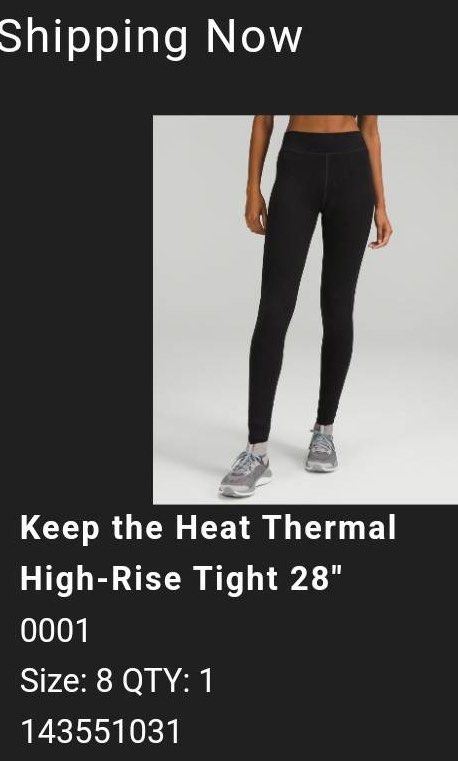 Keep the Heat Thermal High-Rise Tight 28