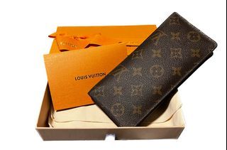 Louis Vuitton LOUIS VUITTON Monogram Ink Portefeuille Brother Upside Down  Long Wallet M62893